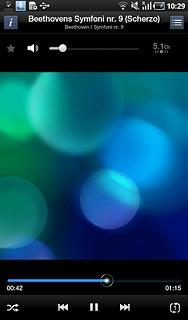 Press the repeat icon the necessary number of times to select the required setting.