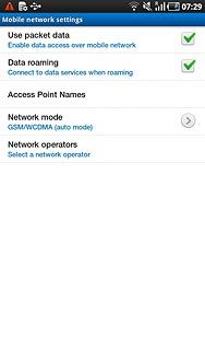 Press Access Point Names.
