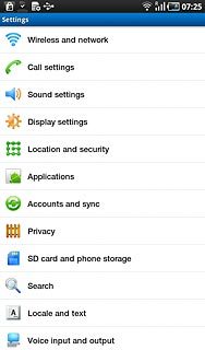 Press Location and security.