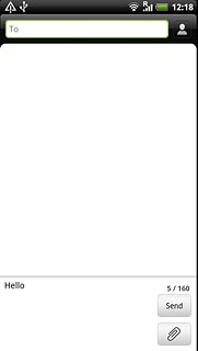 Press To.Key in the first letters of the required contact.Matching contacts are displayed.