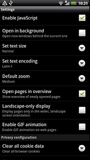 Press Clear all cookie data.