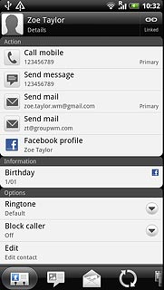 Press the merge icon.