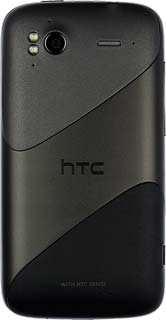 The object you're pointing the camera lens at the back of your phone at is displayed.