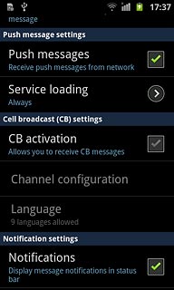 Press Notifications to turn on the function.