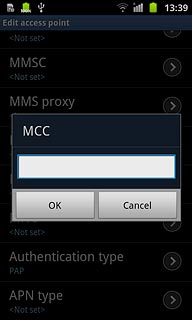 Key in 505 and press OK.