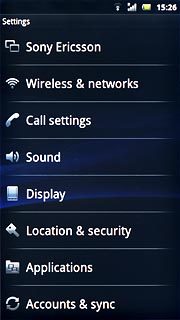 Press Accounts & sync.