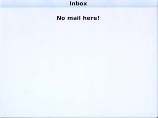 You're now logged on to Gmail and you can use the application.You have the following options:Send email messagesRetrieve and read email messagesReply to email messagesView list of contactsSelect application settings