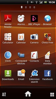 Press the application you've just downloaded.Follow the instructions on the display to use the application.