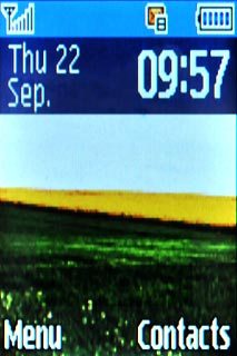 The text message icon shows that you've received a new text message.Further information:Read text message