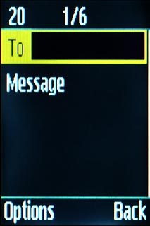 Scroll to To and press the Navigation key.