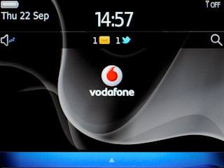 The battery icon shows the remaining battery power. The bigger the coloured section of the icon, the more power.Further information: Charge the battery