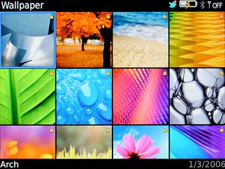 If you select a folder:Press the required picture.