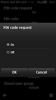 Press On or Off.