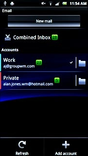 Press Add account.