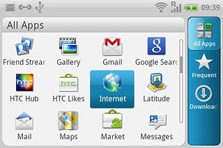 Press Internet.