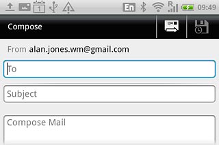 Press To.Key in the first letters of the required contact.Matching contacts are displayed.