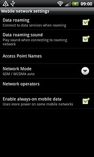Press Access Point Names.