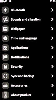 Press About product.