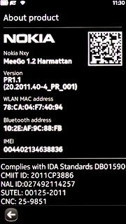 View your phone's software version below Version.