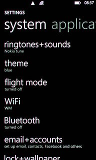 Press Bluetooth.