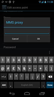 Key in 10.202.002.060 and press OK.