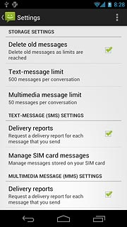 When the box next to the menu item is ticked (V), the function is turned on.