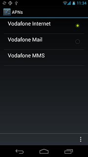 Press the settings icon.