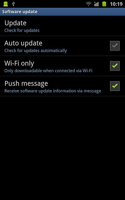 Press Update.If a new software version is available, it's displayed.Follow the instructions on the display to update your phone's software.