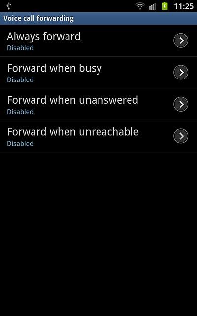Forward when busy
