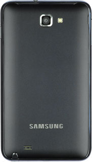 Turn the back of your phone towards you.Take hold of the top right side of the back cover and remove it.