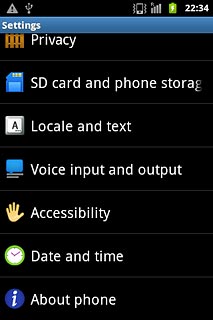 Press Date and time.