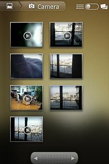 Go to the required folder.Press the required picture or the required video clip.