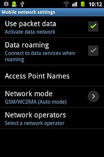Press Access Point Names.