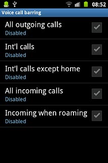 All incoming calls