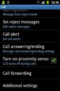 Press Additional settings.