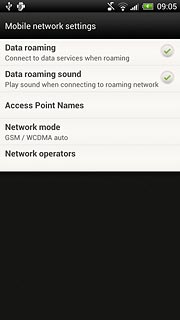 Press Access Point Names.