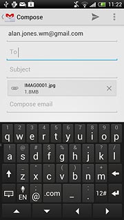 Press To and key in the first letters of the required contact.Matching contacts are displayed.