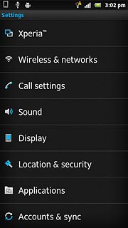 Press Location & security.