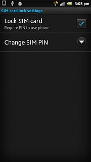 Press Change SIM PIN.