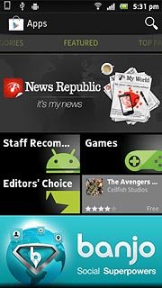 To search by name:Press the search icon.