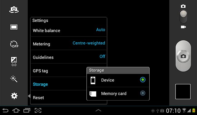 Press Device or Memory card.