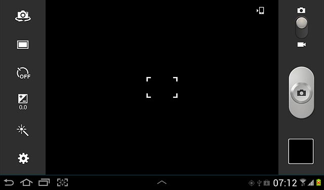 Press the home icon to return to standby mode.