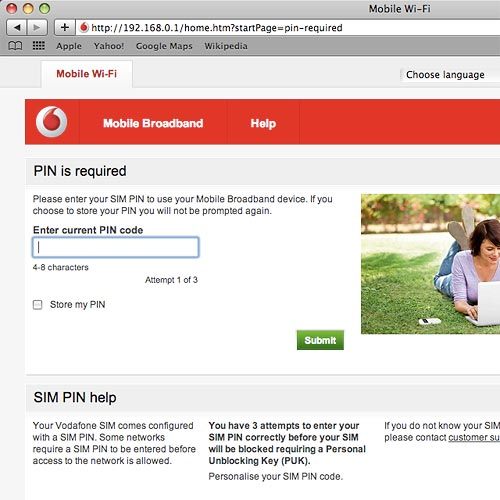 If you're asked to key in your PIN:Highlight the field below Enter current PIN code and key in your PIN.