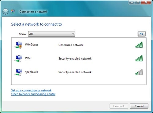 If required, click the refresh icon.