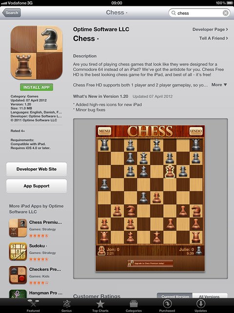 Press INSTALL APP.