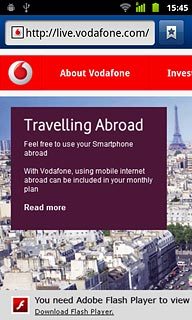 Press the address bar.