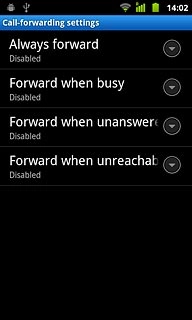 Forward when busy