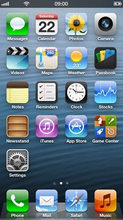 Press Settings.