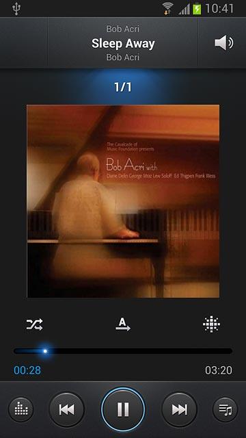 Press the repeat icon the necessary number of times to select the required setting.