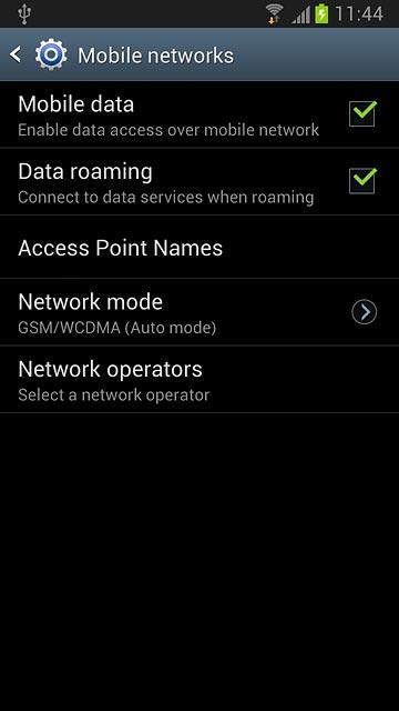 When the box next to the menu item is ticked (V), the function is turned on.